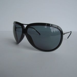 GIORGIO ARMANI Unisex Navy Purple Aviator Gunmetal